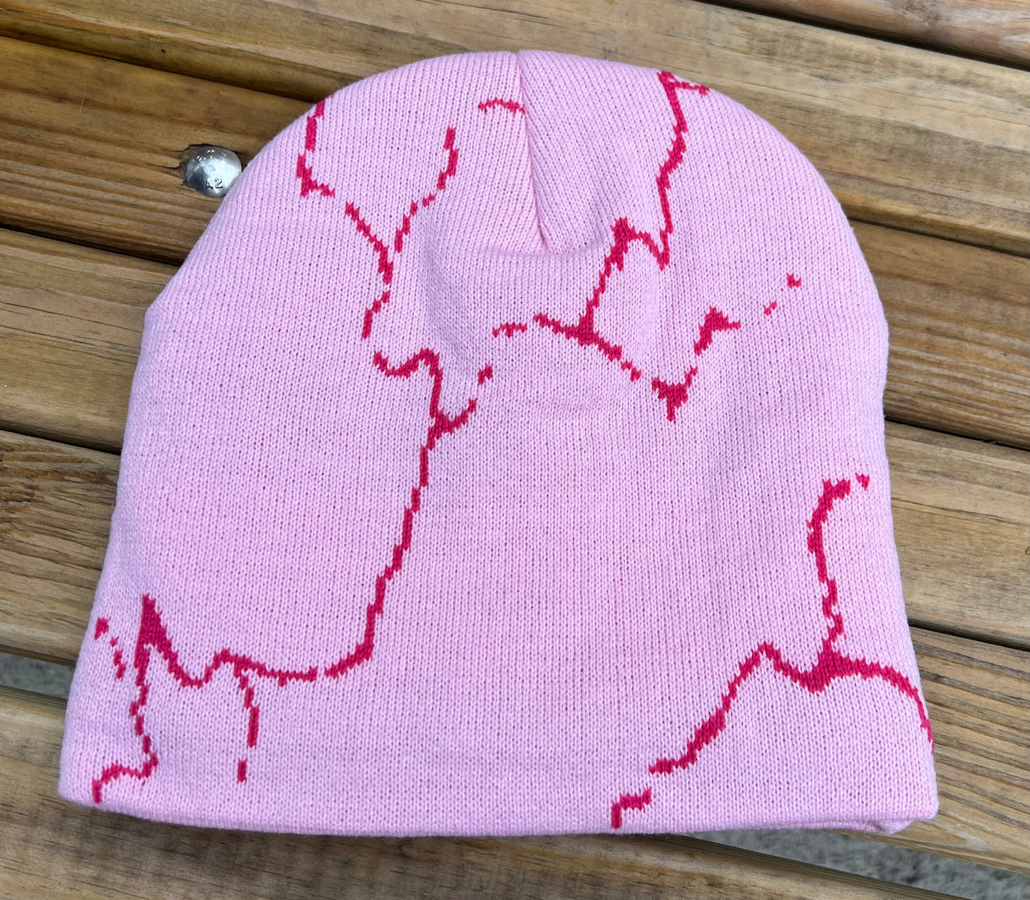 Pink beanie