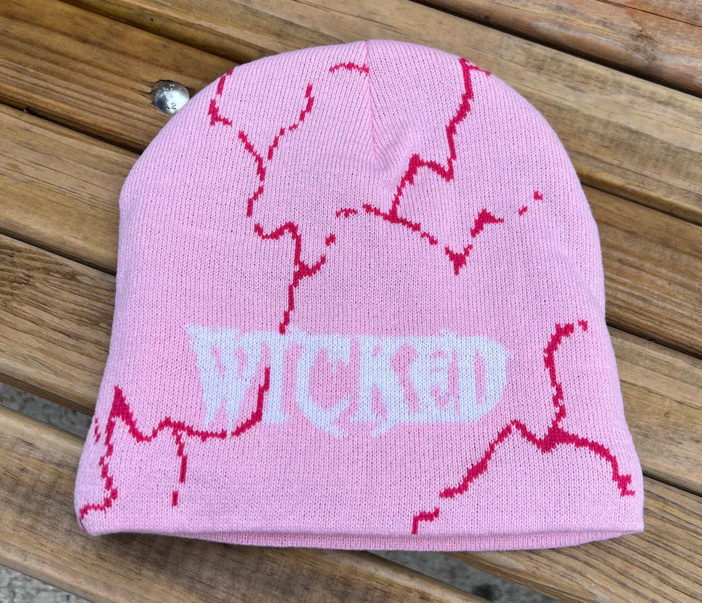 Pink beanie