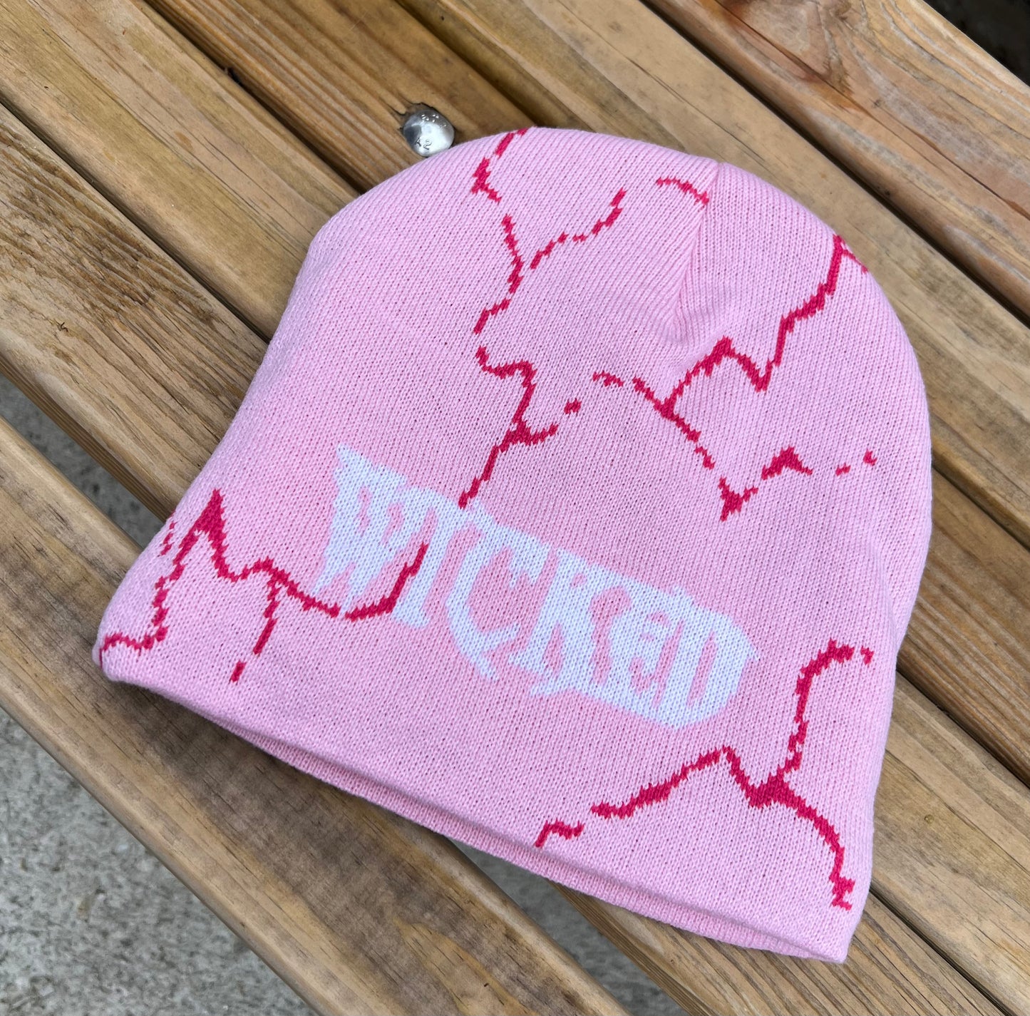 Pink beanie