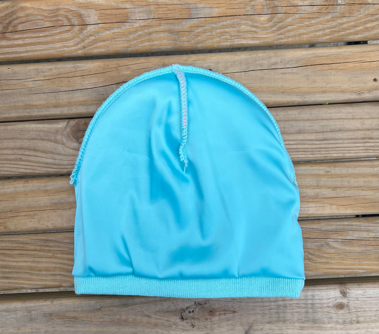 Light blue beanie